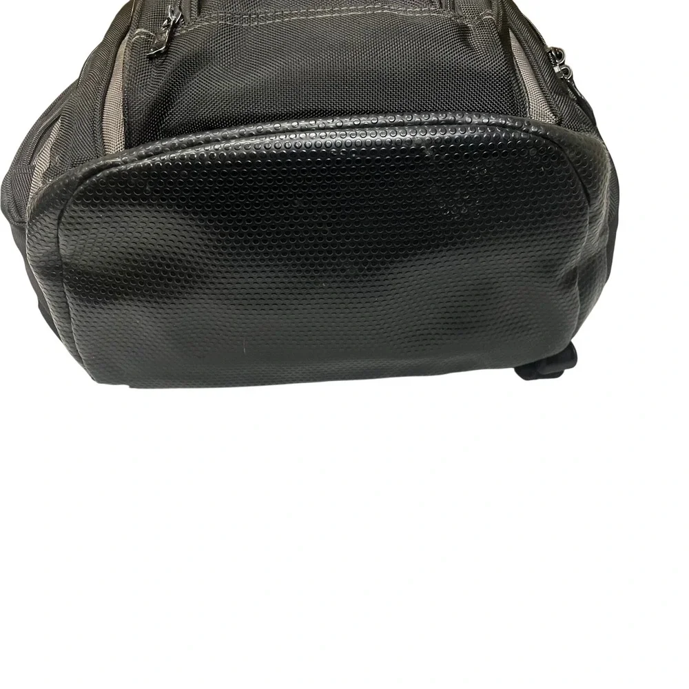 Ful Laptop Backpack Black Charcoal Grey Ballistic Nylon Multi Pocket Tech Bag